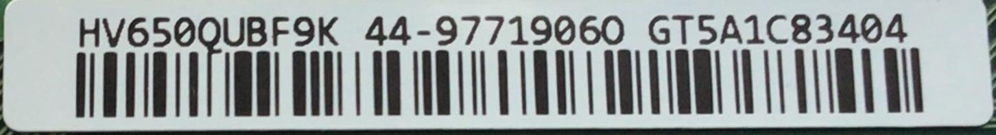 T-CON PARA TV SONY / NUMERO DE PARTE 44-9771906O / 47_6021573 / HV650QUB_F9K_V01 / PANEL YSCM065CC011 / DISPLAY HV650QUB-F9K / MODELO KD-65X80K - Imagen 2